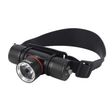 Lampada frontale subacquea 1200 lm IPX68 Alluminio 80 m di profondità