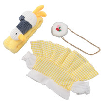 Abiti per bambola peluche a forma di anatra, 30 cm, in cotone lavabile