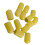 20 pezzi tappi antipolvere per jack A/V, gialli 5
