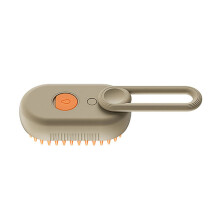 Cepillo de vapor para mascotas 3-en-1 USB de 150 mAh 12.5x6.5x4.5cm