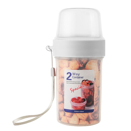 Récipient portable en PP à 2 couches, 7,05 oz, hermétique 1
