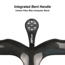 CF Fahrradcomputer-Halterung 4*15.6*0.57cm, 29g, Schwarz