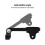 Modello 1 Supporto per ciclocomputer 83x48x25mm 36g Nero 2