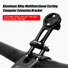 Supporto per bici in alluminio estendibile Modello 2 nero 79x49x5mm