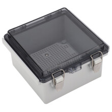Junction-Box Elektrischer Gehäuse ABS IP67 Wasserdicht 150x150x90mm Gehäuse für den Außenbereich