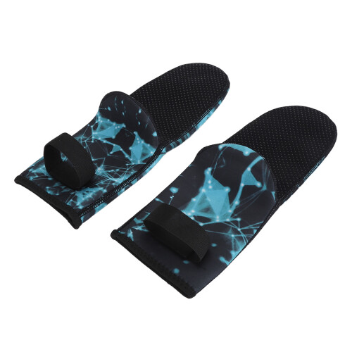 Calzini da immersione in neoprene da 3 mm, antiscivolo, blu M 2