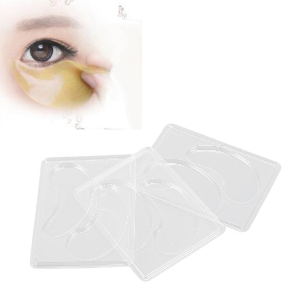 Reusable 24 Pairs Under Eye Patches Mold Plastic Tray for Facial Mask Devices