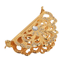 Goldfarbenes Metall-Serviettenhalter Typ 1 Zinklegierung