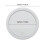 Specchio ingranditore portatile da 5,6 pollici 10X, LED bianco 2