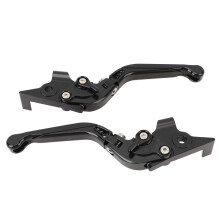 Motorrad Faltkupplungshebel CNC 6061 Aluminium für Tmax530/560 Schwarz
