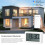 ZigBee Termometro igrometrico Bianco 75x44.5x17mm 2xAAA 1