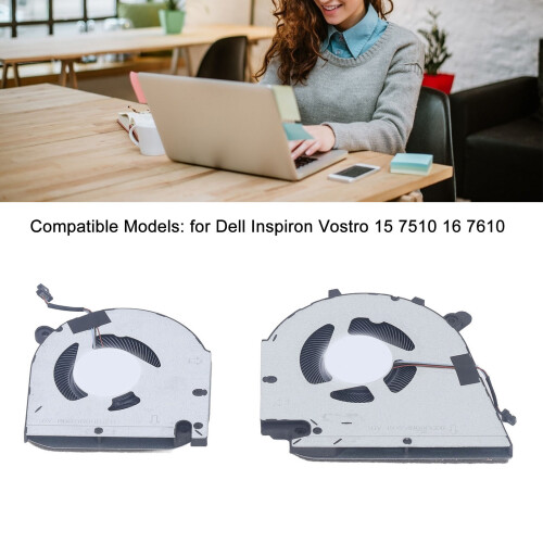 Ventola di raffreddamento per laptop 4-pin 5V 0,6A per 7510 7610 2