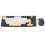 84 Keys Wireless Keyboard & Mouse Combo, Bluetooth, Yellow 1