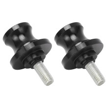 1 paio di spole CNC M8 per forcellone Z900/ZX10R Nero
