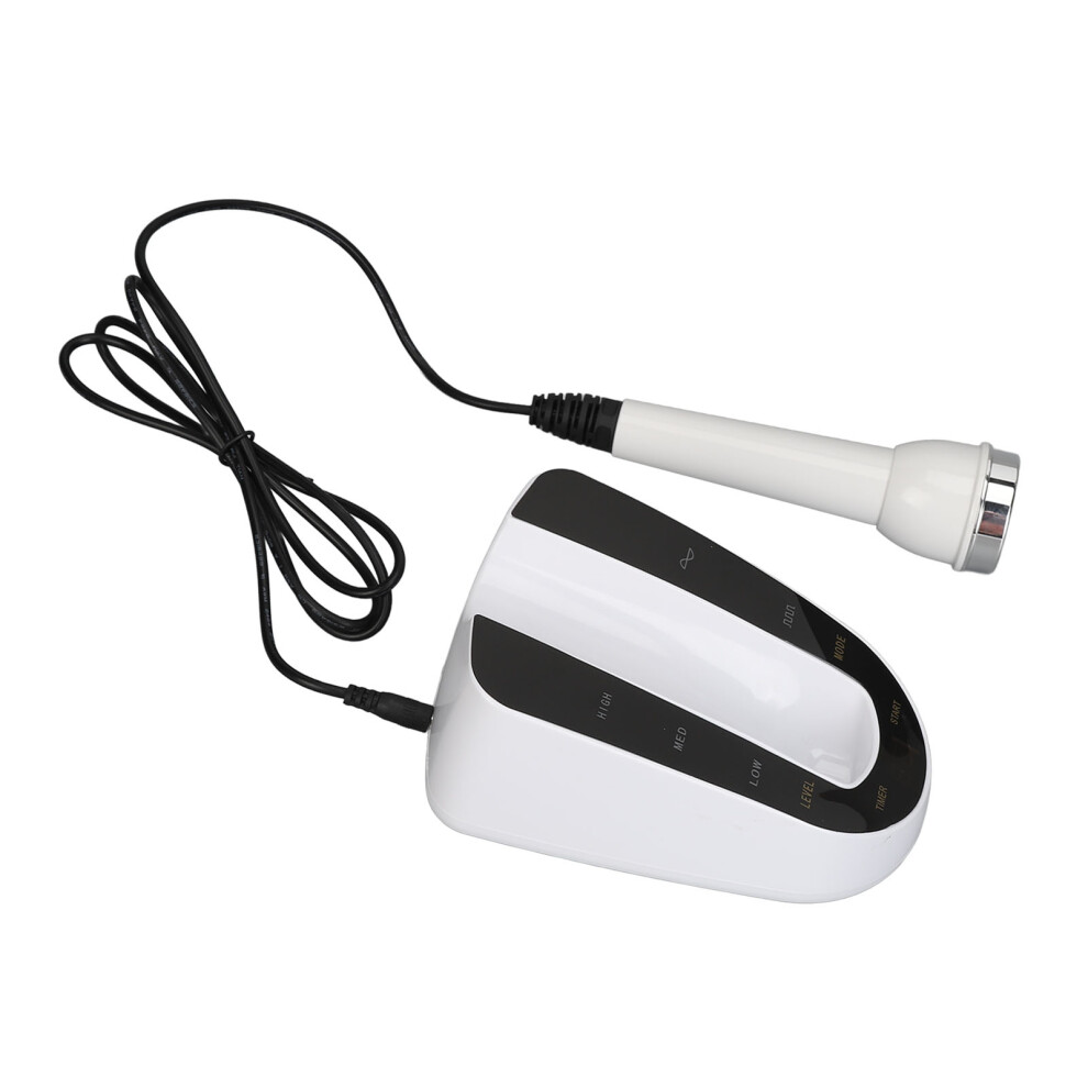 Ultrasound Facial Massager, Emulsifies Liquids, 3 Gear Settings, USB Powered
