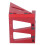 Rapporteur 3D à angles multiples 45, rouge, règle en aluminium 12