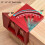 Rapporteur 3D à angles multiples 45, rouge, règle en aluminium 8