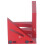 Rapporteur 3D à angles multiples 45, rouge, règle en aluminium 14