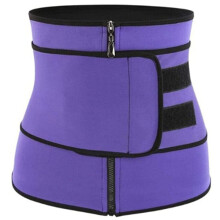 Trimmer Belt For Men And Women, Slim Waist Trainer, Fitness And Yoga Equipment, Gymnastics Mat Compatible, Purple XL