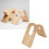 Arch Design Gummibaumholz-Kaffeefilterhalter 7.3oz 15