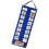 Visual Routine Chart Kids Schedule Board for Home Rectangular Blue 67.5X24CM Reward Good Behavior 1 Set 1