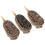 3 pièces Moule à feeder Inline Method 20+30+40 g plomb 6