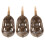 3 pièces Moule à feeder Inline Method 20+30+40 g plomb 10