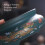 Ceramic Color Enamel Incense Burner 10cm Retro Pattern Cone Holders 4