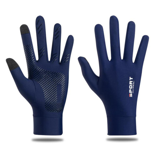 Gants de protection solaire 40 g bleu S Ice Silk 2