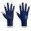 Guantes UV sin dedos - Seda helada, Azul, Talla L 3
