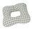 Coussin de siège en forme d'anneau 29x31cm PP coton 10