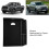 Hilux 2015-2022 Vassoio per console centrale in ABS silicone 5