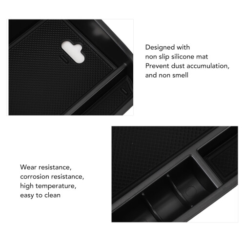 Hilux 2015-2022 Vassoio per console centrale in ABS silicone 2