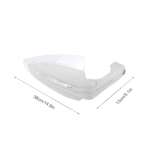 2 pièces protèges-mains universels avec DRL 240x190mm 1