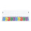 Regolo scorrevole pentatonico per chitarra, PVC, multicolore 10