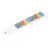 Regolo scorrevole pentatonico per chitarra, PVC, multicolore 15