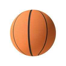 Quiet Basketball Outdoor Portable Fabric Basketball With Zipper Sound Absorbing Foam For Carpet Hardwood Floor A