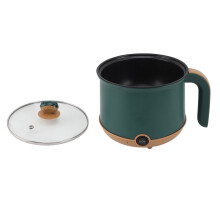 Elektrischer Hot Pot Grün 1,8 L 600 W EU-Stecker 14x17,3 cm