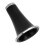 Clarinet Bell Replacement ABS Plastic Nickel Plated Metal Ring CC28 Black 6