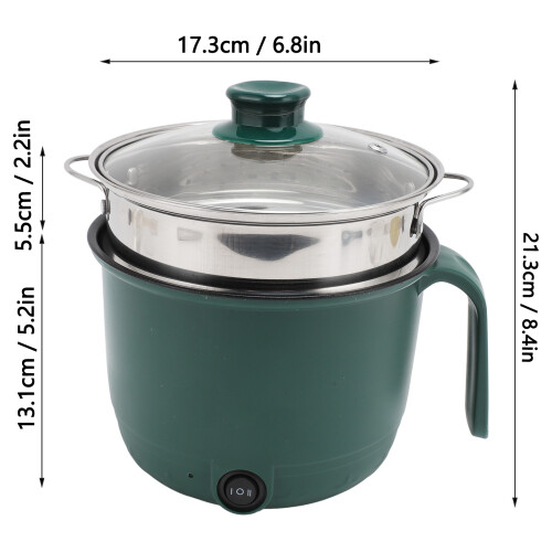 ECP-1.5L Pot électrique 21,3x17,3x13,1x5,5 cm argent 1