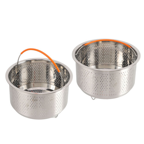 Panier vapeur en acier inoxydable pour cuiseur à riz 21,5 cm