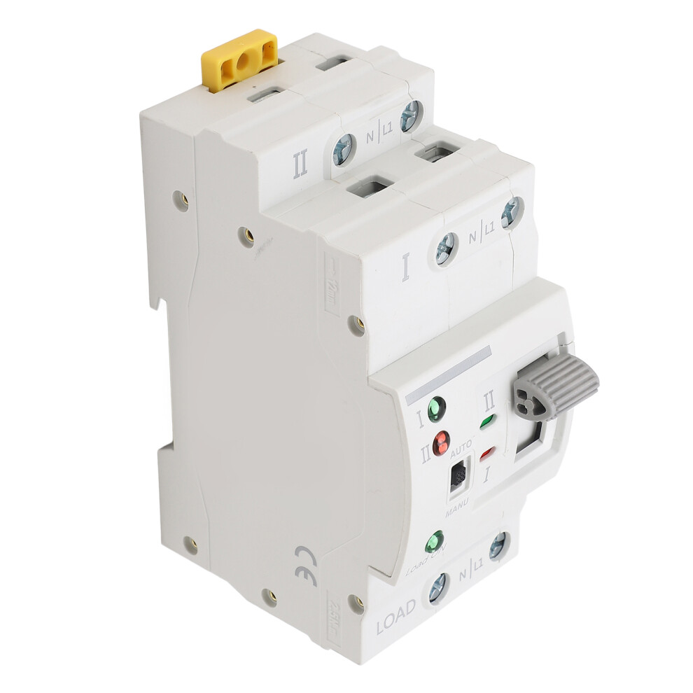 110Vac 63A Dual Power Transfer Switch: Quick Changeover 2P 4131335914000