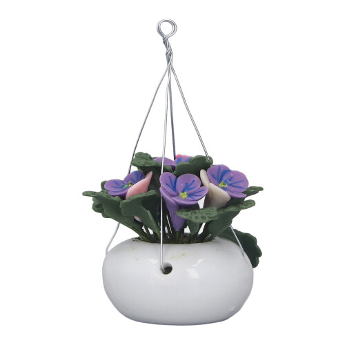 Phalaenopsis 1:12 Fleur miniature pour maison de poupée - argile 1