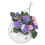 Phalaenopsis 1:12 Fleur miniature pour maison de poupée - argile 8