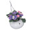 Phalaenopsis 1:12 Fleur miniature pour maison de poupée - argile 3