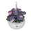 Phalaenopsis 1:12 Fleur miniature pour maison de poupée - argile 15