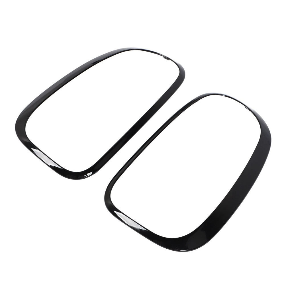 Pair Glossy Taillight Covers For R60 R61 2011-2016 Black 8261335916660