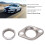 Durable 2in 2 Bolt Exhaust Collector Flange for High Performance 4