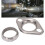 Durable 2in 2 Bolt Exhaust Collector Flange for High Performance 1