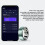Smart Ring Health Tracker BT 5.1, Sleep, Body Temp, Steps, Waterproof 6